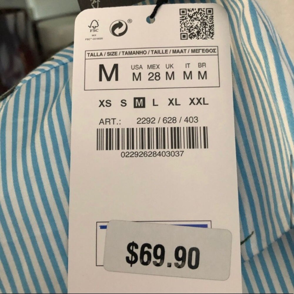 NWT Zara Twist-Front Midi Dress - Picture 4 of 6
